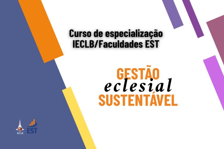 Curso gestão eclesial sustentável