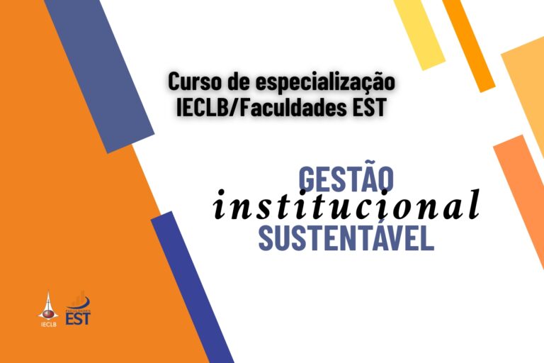 Curso de gestão institucional sustentável