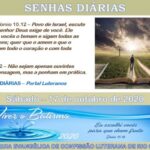 Senhas do dia - 17.10.2020