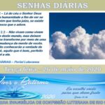 Senhas do dia - 26.05.2020