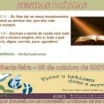 Senhas do dia - 08.10.2021