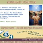Senhas do dia - 30.03.2021
