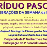 Panfleto Tríduo 18