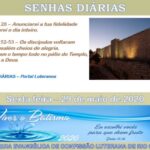 Senhas do dia - 29.05.2020