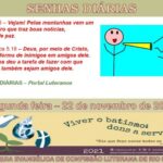 Senhas do dia - 22.11.2021
