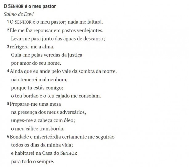 Salmo 23