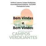 Apresentação - 0. Protocolo AGO - Prest. Contas