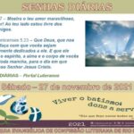 Senhas do dia - 27.11.2021