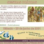 Senhas do dia - 26.06.2021