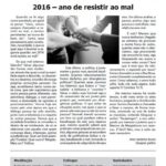 Jornal da Reconciliação. Ano 22
