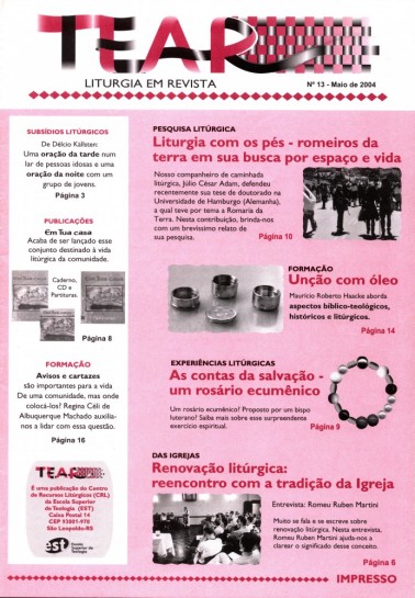 Tear - Liturgia em Revista. Número 13 - Maio 2004