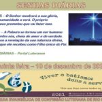 Senhas do dia - 10.12.2020