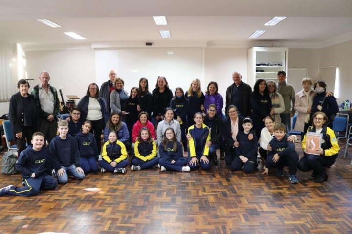 Vivenciando Bibliolog na escola - Colégio Evangélico Alberto Torres - Lajeado/RS
