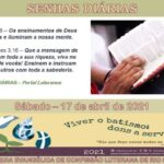 Senhas do dia - 17.04.2021