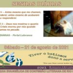 Senhas do dia - 21.08.2021