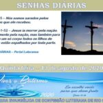 Senhas do dia - 13.08.2020