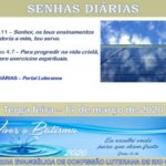 Senhas do dia - 17.03.2020