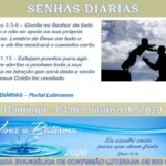 Senhas do dia - 04.10.2020