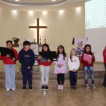 Fotos da celebração do Culto