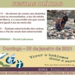 Senhas do dia - 03.01.2021