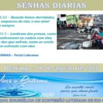 Senhas do dia - 16.08.2020