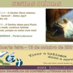 Senhas do dia - 13.10.2021