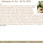 Mensagem do dia - 06.01.2021