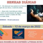 Senhas do dia - 12.03.2022