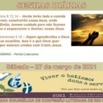Senhas do dia - 27.03.2021
