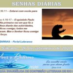 Senhas do dia - 26.09.2020