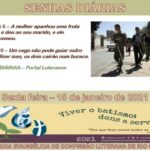 Senhas do dia - 15.01.2021