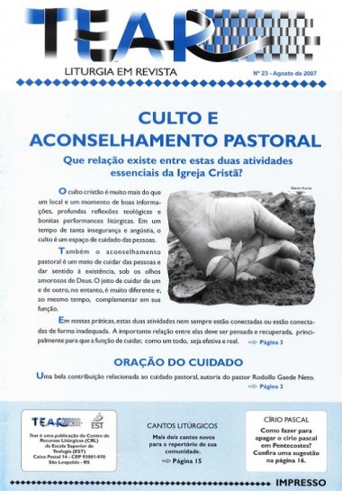 Tear - Liturgia em Revista. Número 23 - Agosto 2007