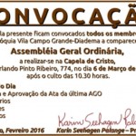 Convocação AGO CG 6.03.16