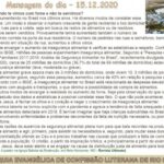 Mensagem do dia - 15.12.2020