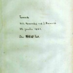 Pastor Friedrich Sauerbron - Traurede/Alocução de casamento - 25/01/1841