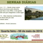 Senhas do dia - 08.05.2019