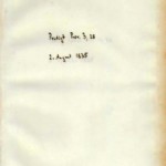 Pastor Friedrich Sauerbronn - Predigt/Prédica - Provérbios 3.28 - 02/08/1835