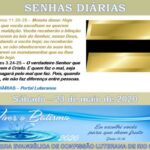 Senhas do dia - 23.05.2020