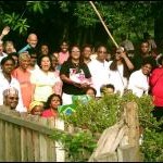 Integrantes do 3º Profampa em sua visita ao Quilombo da Família Silva