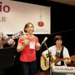 Celebração durante o Encontro
