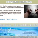 Senhas do dia - 02.10.2020