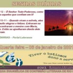 Senhas do dia - 06.01.2021