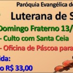 Domingo Fraterno 13.03.2016 Panfleto