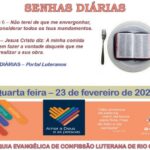 Senhas do dia - 23.02.2022