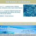 Senhas do dia - 09.05.2020