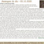 Mensagem do dia - 03.12.2020