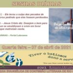 Senhas do dia - 07.04.2021