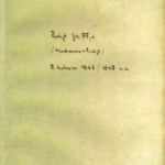 Pastor Friedrich Sauerbronn - Predigt/Prédica - Isaías 55.6 - 05/09/1841