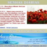 Senhas do dia - 01.05.2020