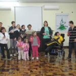 Apresentação noite cultural do Retiro de Mães